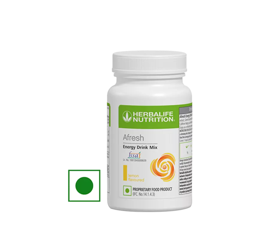Official Herbalife N-R-G Nature's Raw Guarana Tea product canister